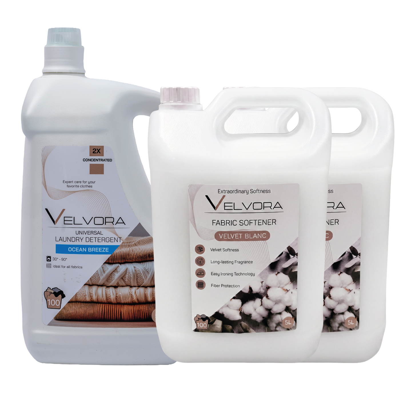 1X 5L DETERGENT UNIVERSAL + 2X 5L BALSAM DE RUFE