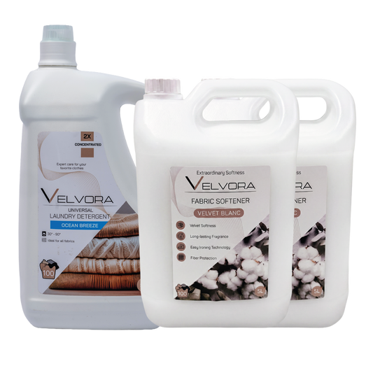 1X 5L DETERGENT UNIVERSAL + 2X 5L BALSAM DE RUFE