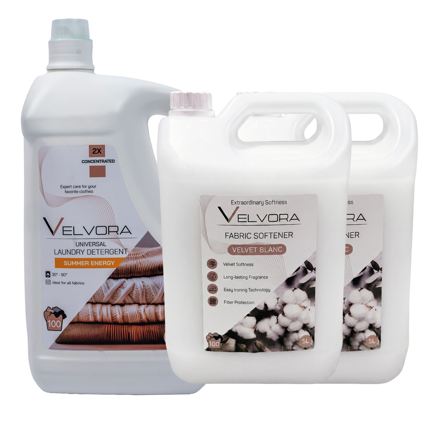 1X 5L DETERGENT UNIVERSAL + 2X 5L BALSAM DE RUFE