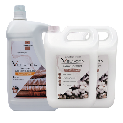 1X 5L DETERGENT UNIVERSAL + 2X 5L BALSAM DE RUFE