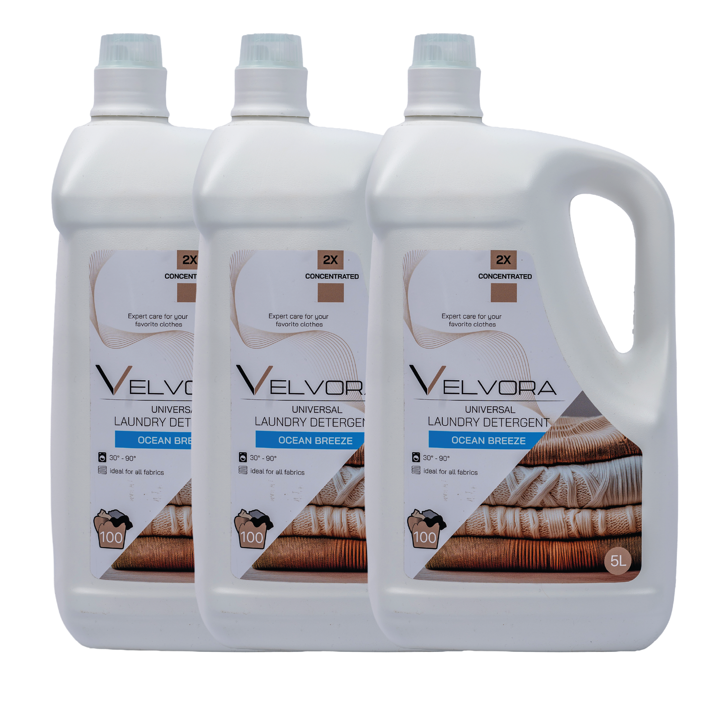3X 5L DETERGENT UNIVERSAL VELVORA