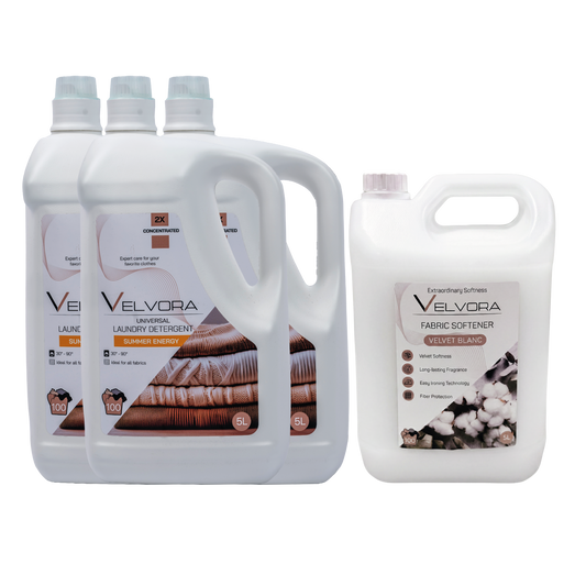 3X 5L DETERGENT UNIVERSAL + 1X 5L BALSAM DE RUFE